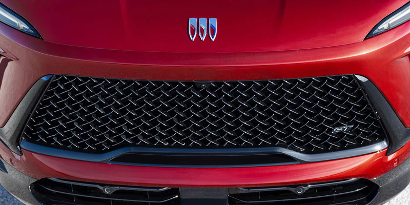 Close up of Buick Enclave Hood