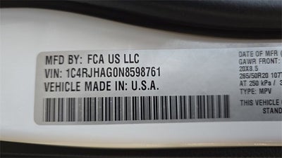 2022 Jeep Grand Cherokee Altitude