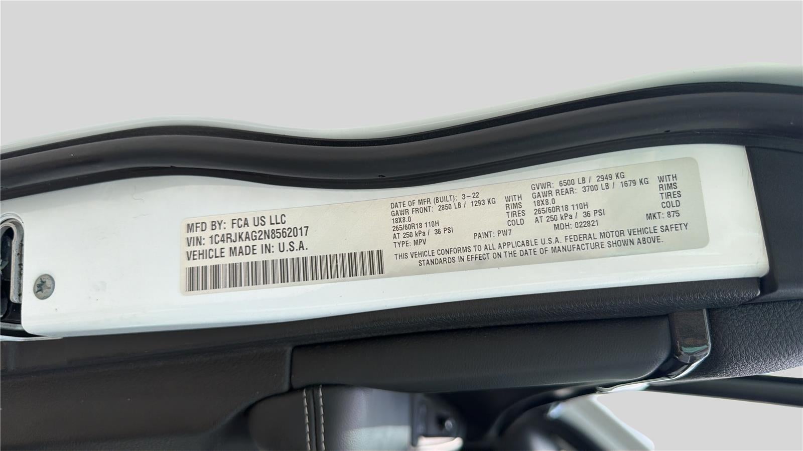 2022 Jeep Grand Cherokee L Laredo