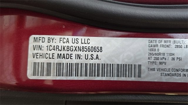 2022 Jeep Grand Cherokee L Limited