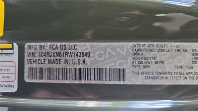 2024 Jeep Wrangler 4xe Sport S