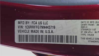 2022 RAM 1500 Big Horn