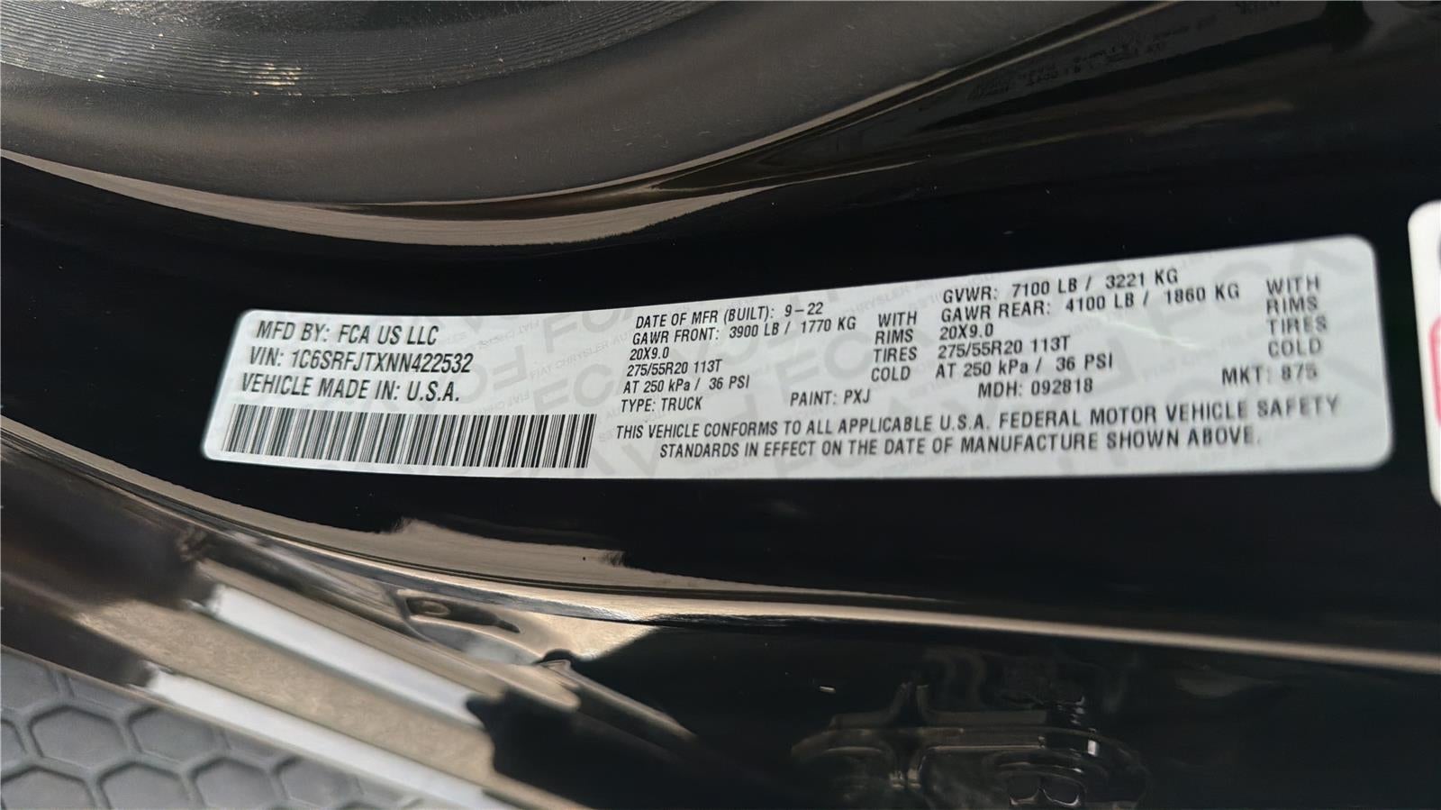 2022 RAM 1500 Laramie