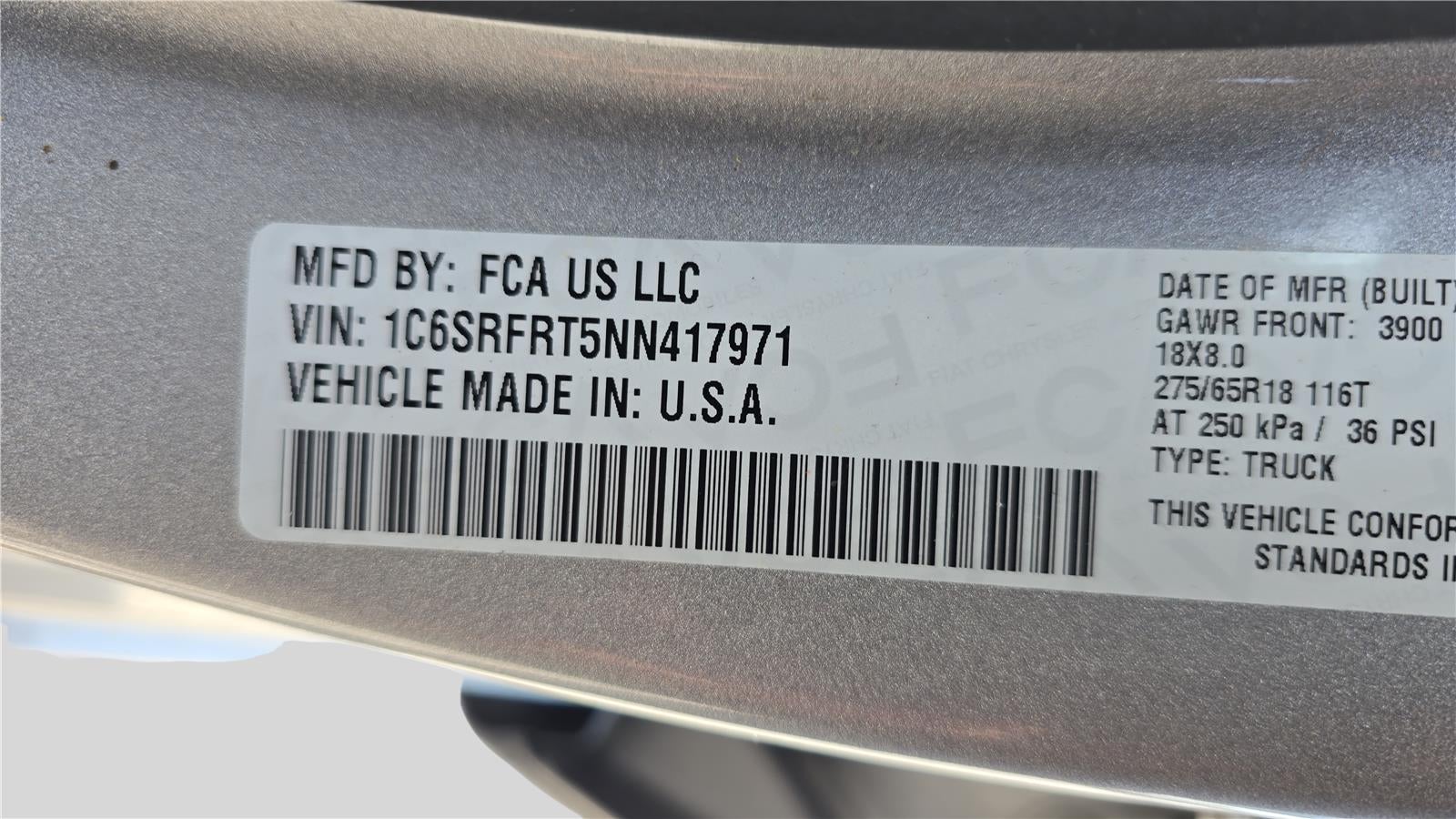 2022 RAM 1500 Laramie