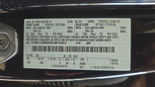 2024 Ford Escape ST-Line