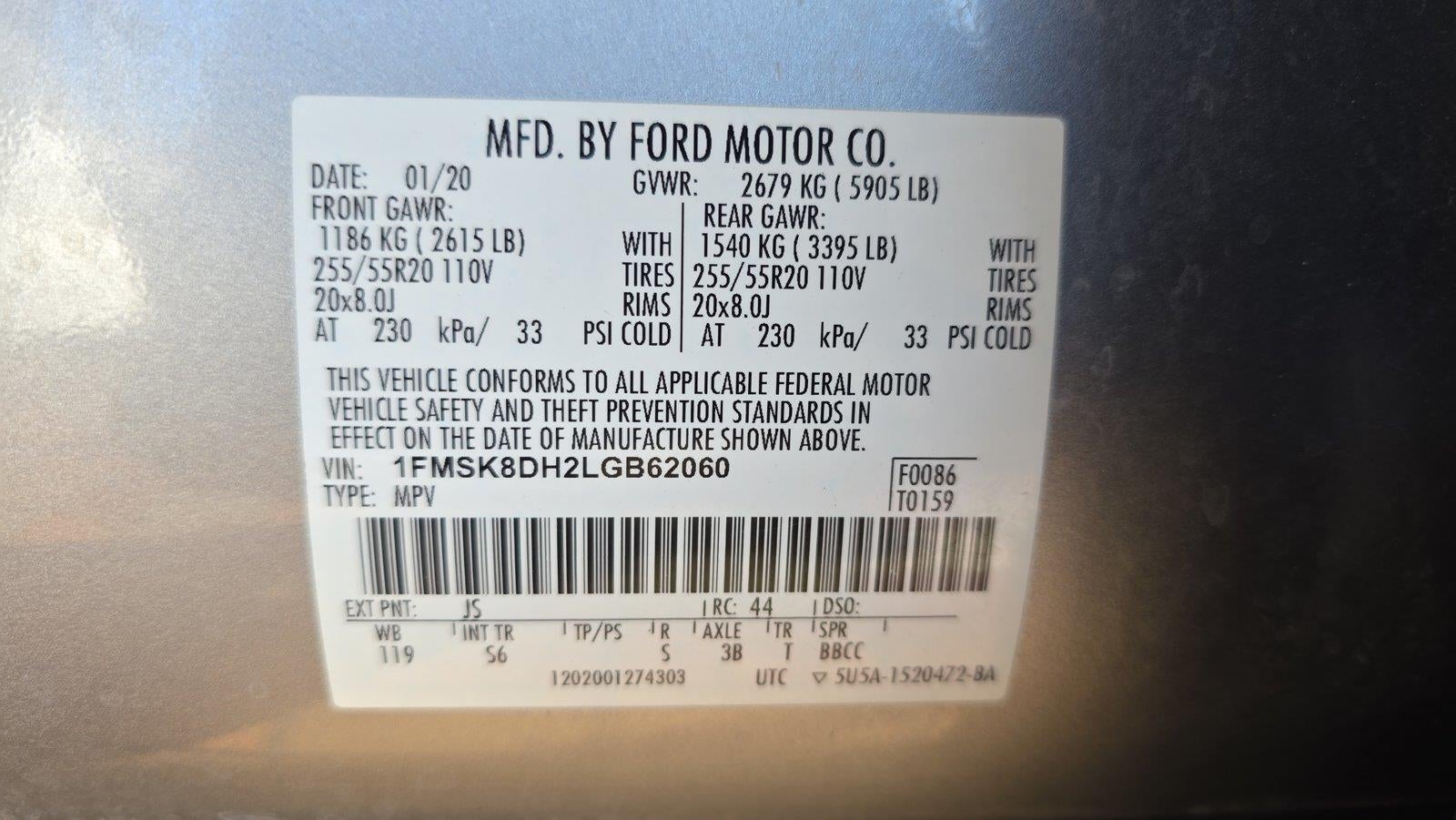 2020 Ford Explorer XLT