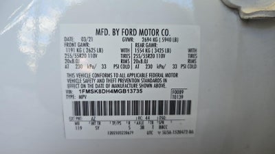 2021 Ford Explorer XLT