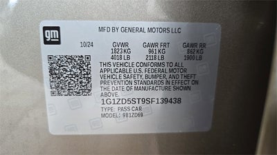 2025 Chevrolet Malibu 1LT