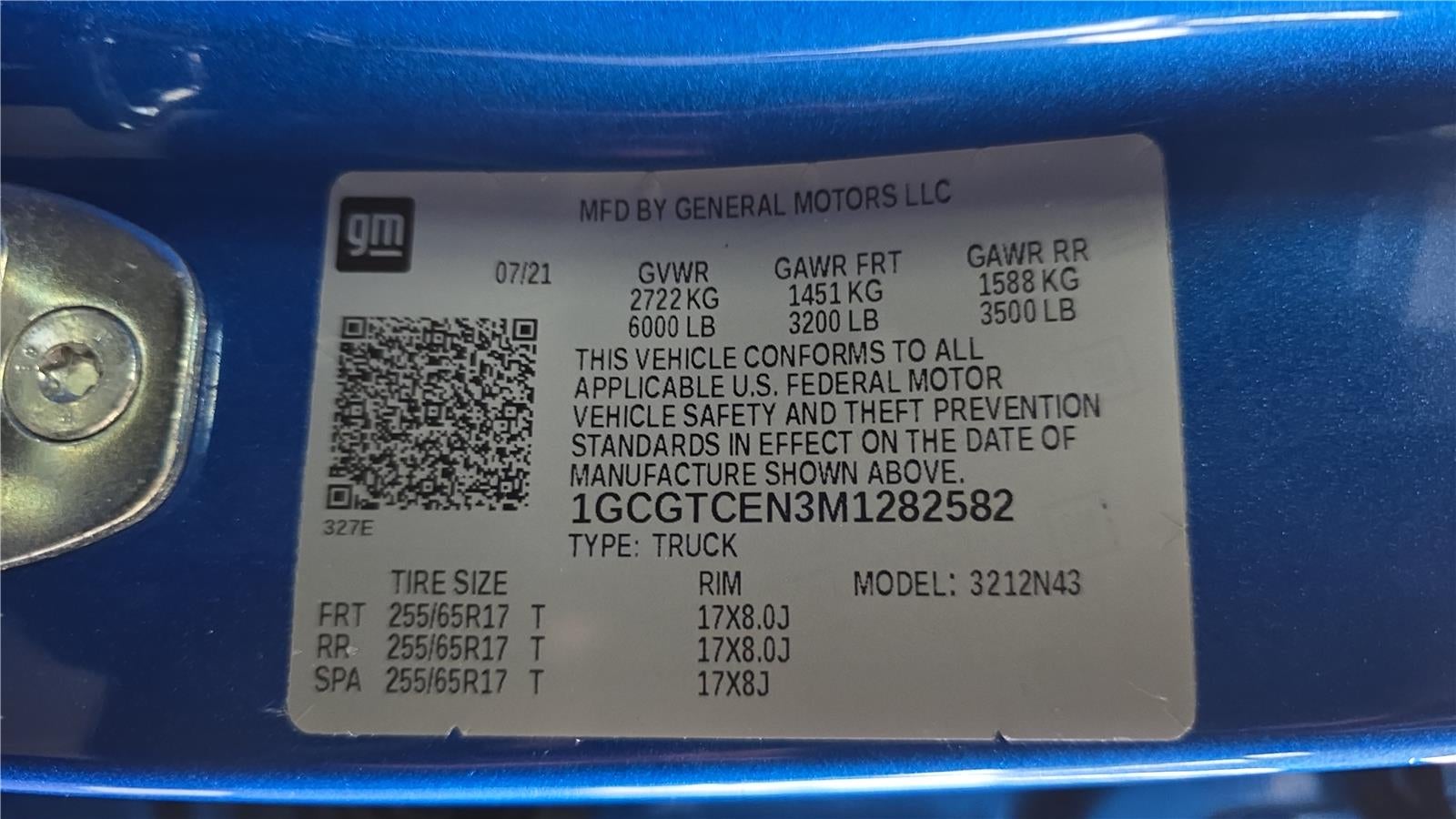 2021 Chevrolet Colorado 4WD LT