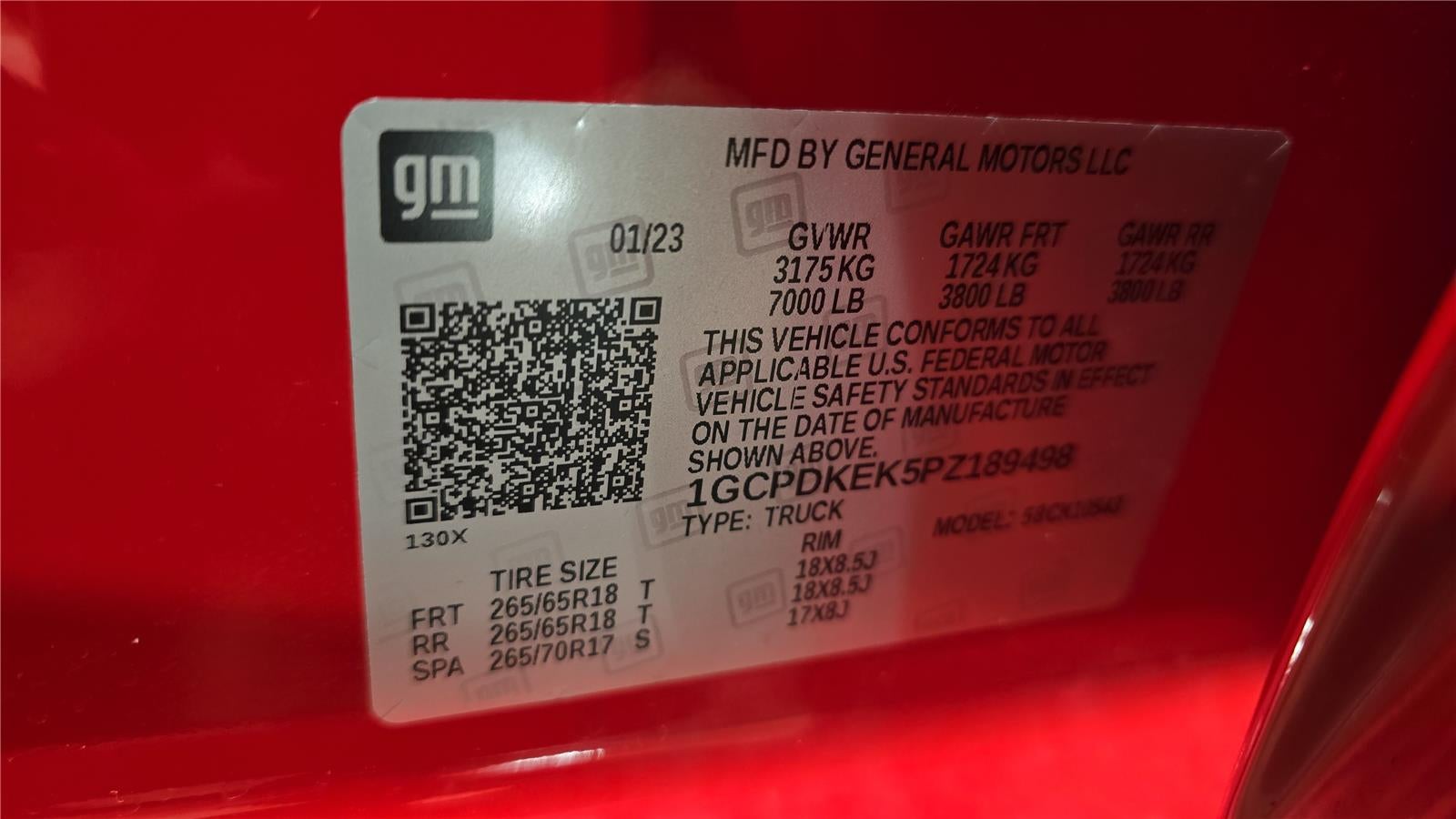 2023 Chevrolet Silverado 1500 LT (2FL)