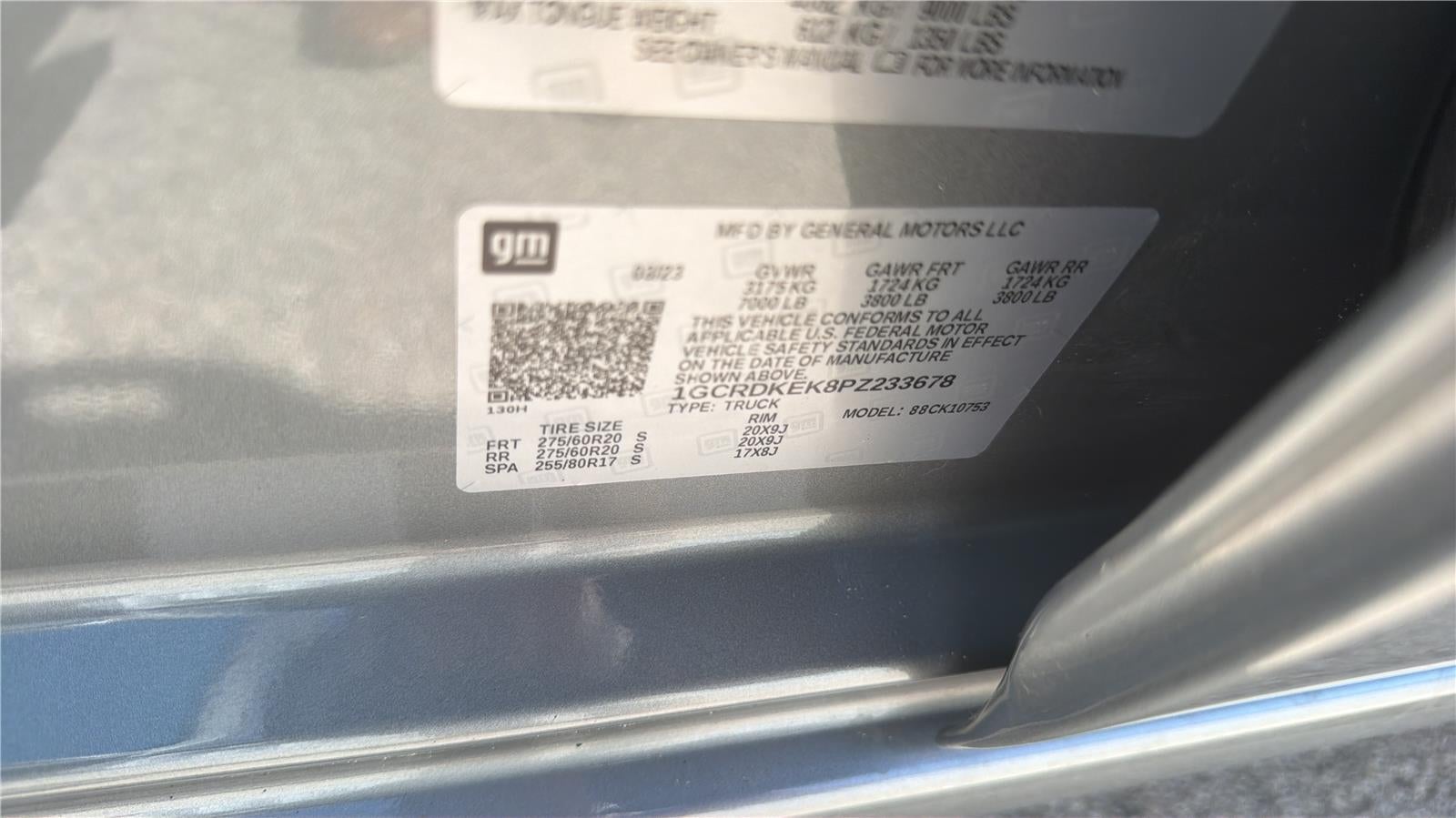 2023 Chevrolet Silverado 1500 LT (2FL)