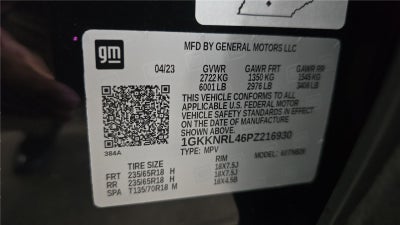 2023 GMC Acadia SLE