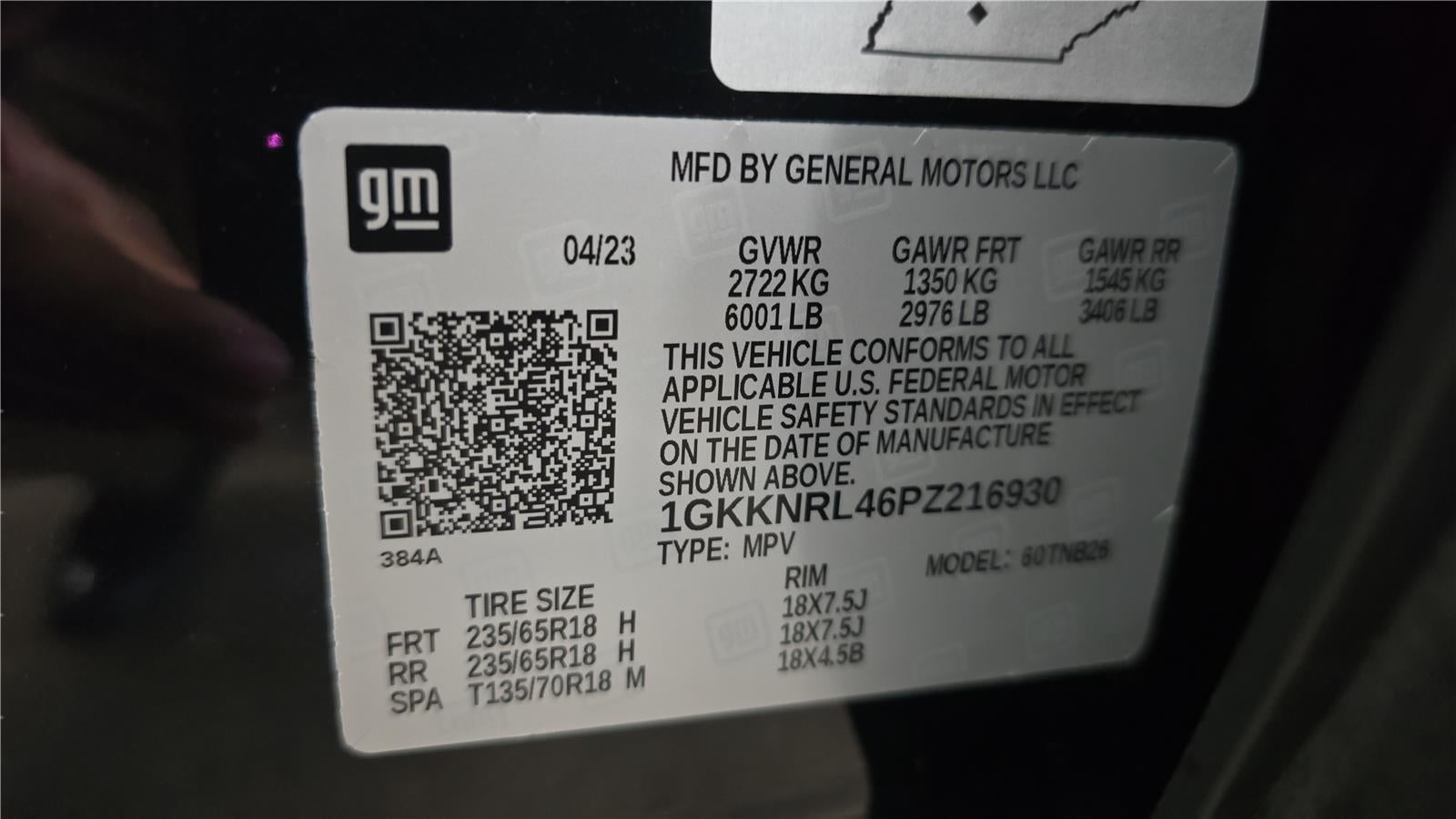 2023 GMC Acadia SLE