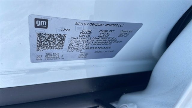 2025 Chevrolet Traverse LT