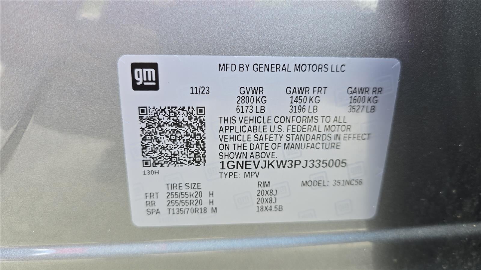 2023 Chevrolet Traverse RS