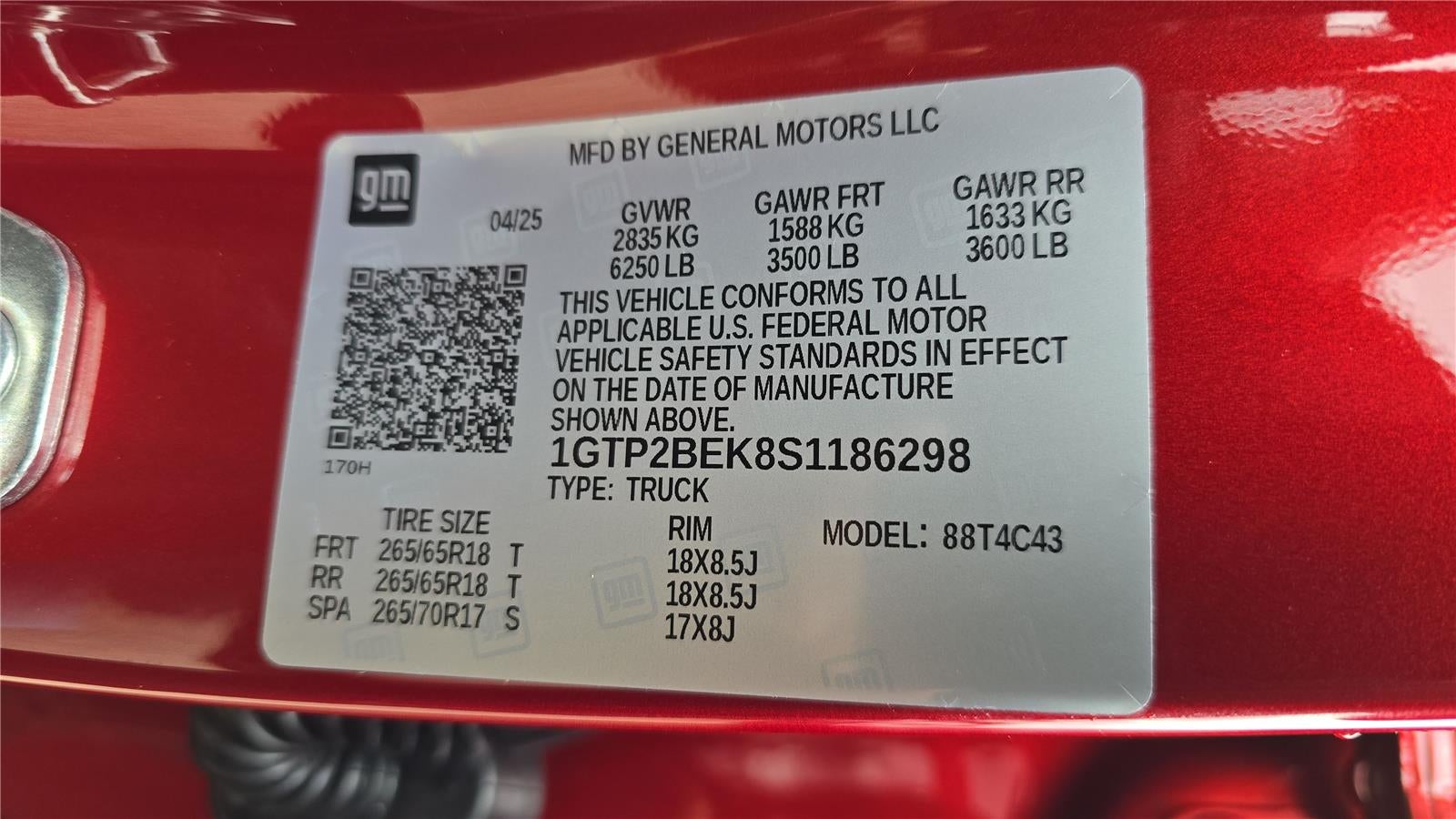 2025 GMC Canyon Elevation