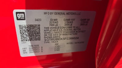 2023 GMC Sierra 1500 SLE