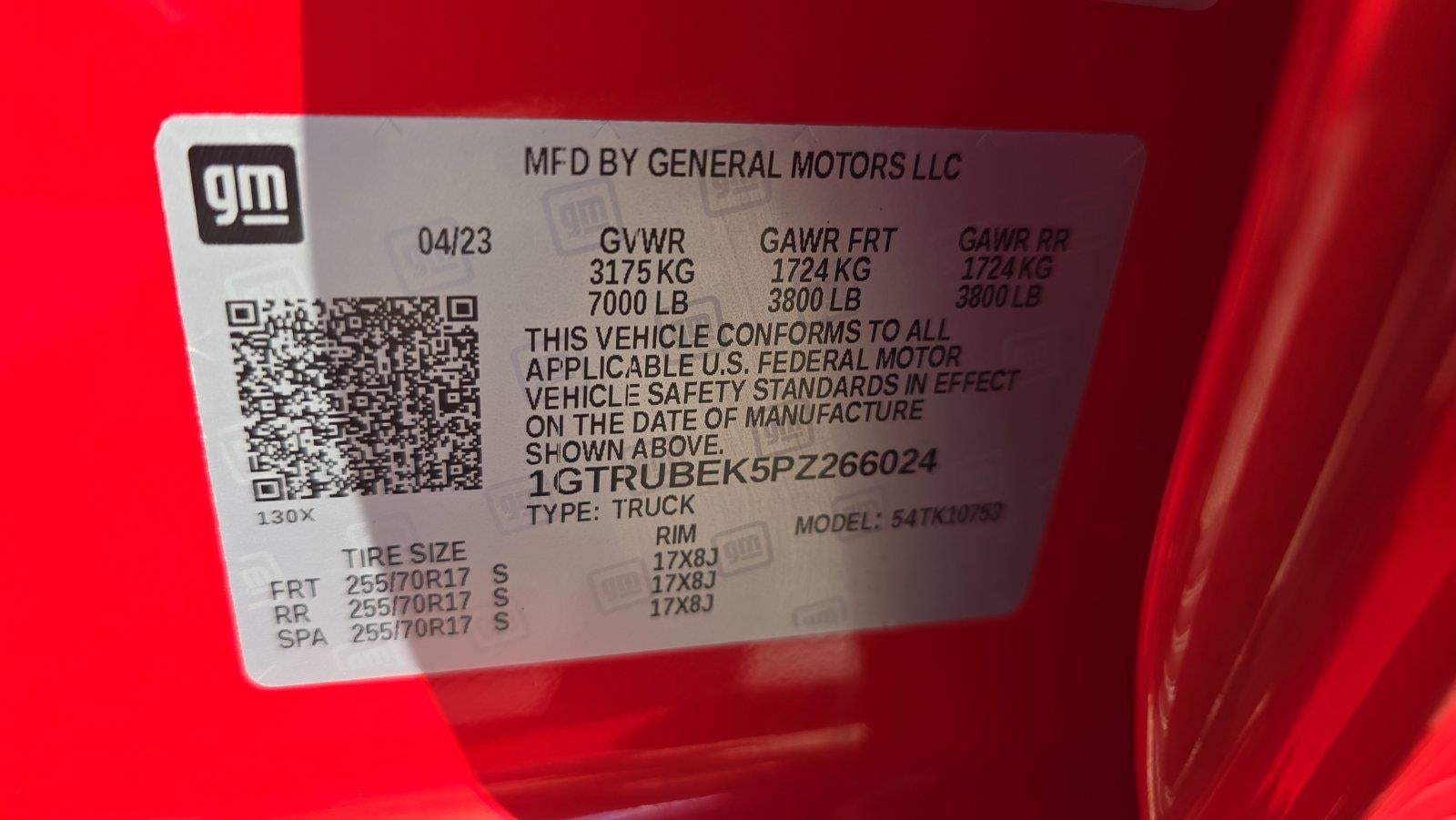 2023 GMC Sierra 1500 SLE