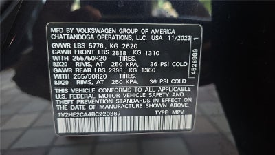 2024 Volkswagen Atlas Cross Sport 2.0T SE w/Technology
