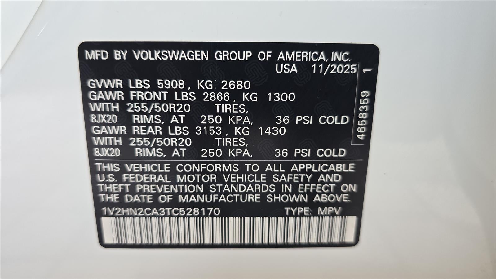 2026 Volkswagen Atlas 2.0T SE w/Technology