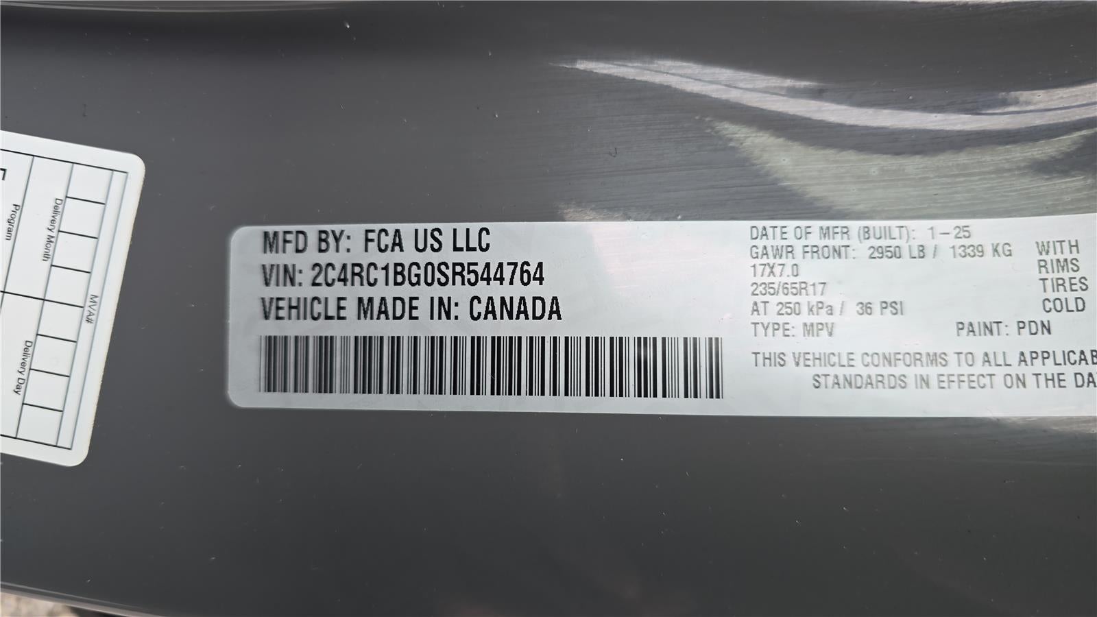 2025 Chrysler Pacifica Select