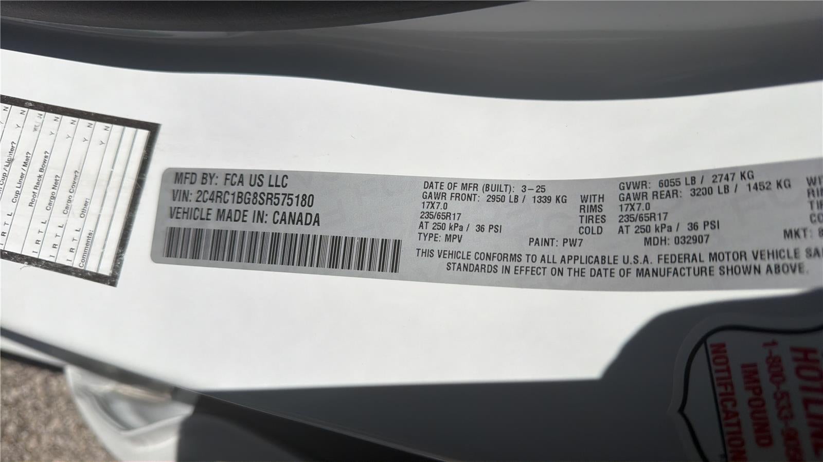 2025 Chrysler Pacifica Select