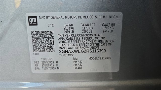 2024 Chevrolet Equinox RS