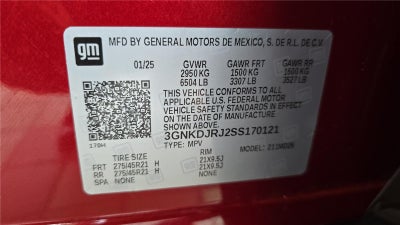 2025 Chevrolet Blazer EV RS