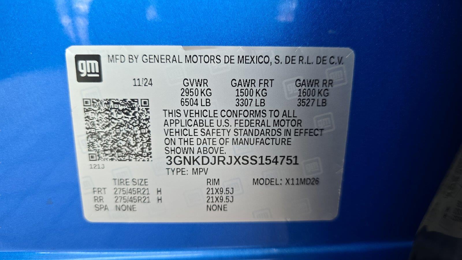 2025 Chevrolet Blazer EV RS
