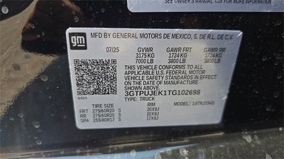 2026 GMC Sierra 1500 Elevation