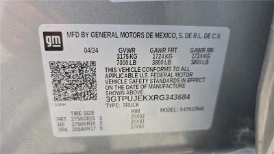 2024 GMC Sierra 1500 Elevation