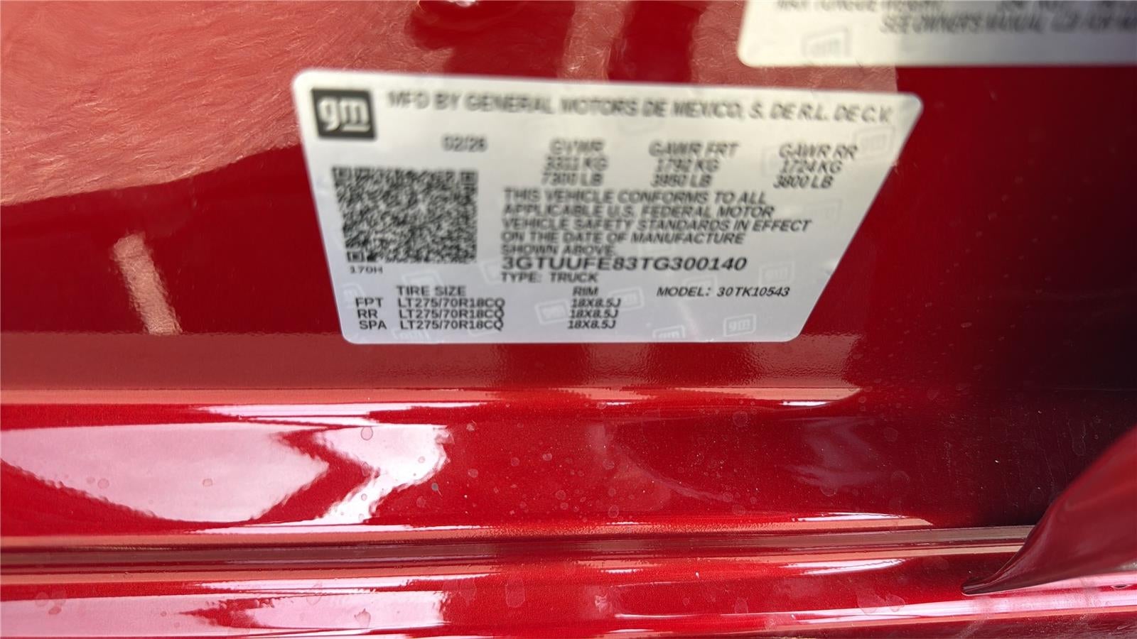 2026 GMC Sierra 1500 AT4X