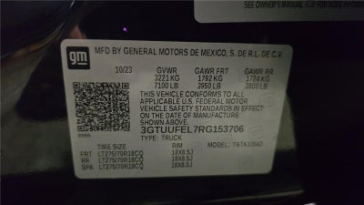 2024 GMC Sierra 1500 AT4X