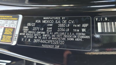 2023 Kia Forte GT