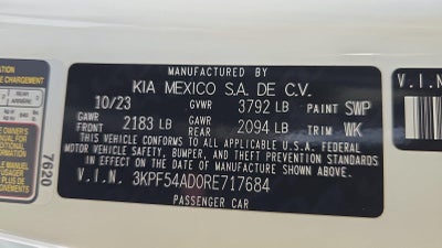 2024 Kia Forte GT-Line