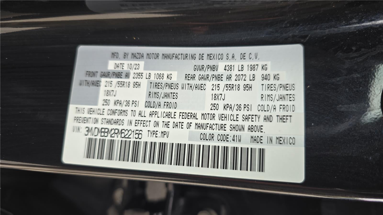 2024 Mazda Mazda CX-30 2.5 S Select Sport