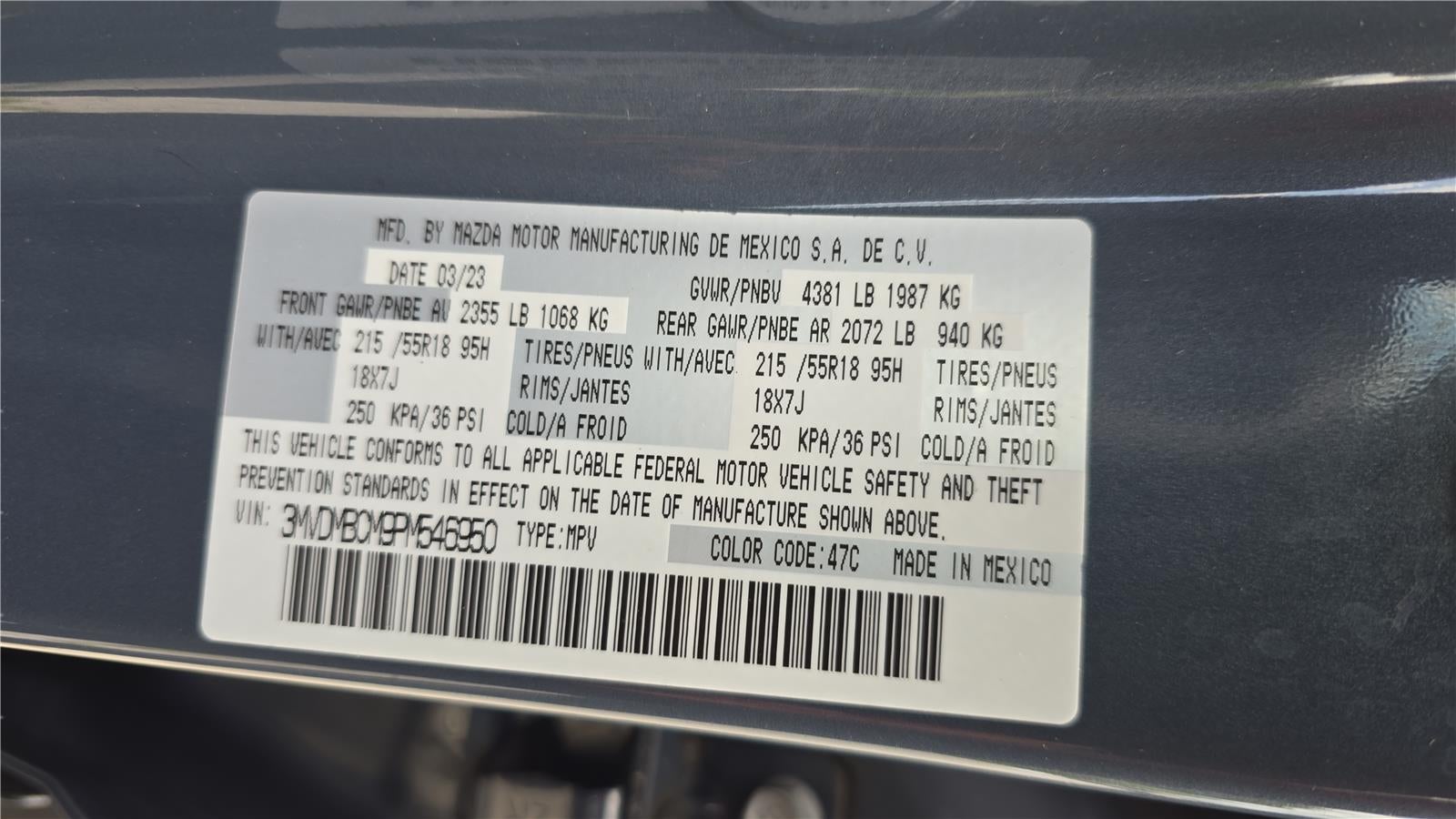 2023 Mazda Mazda CX-30 2.5 S Carbon Edition