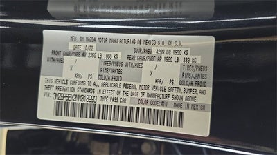 2022 Mazda Mazda3 Sedan 2.5 Turbo Premium Plus
