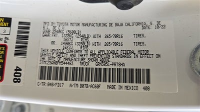 2023 Toyota Tacoma 4WD SR