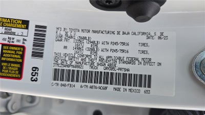 2023 Toyota Tacoma 4WD SR