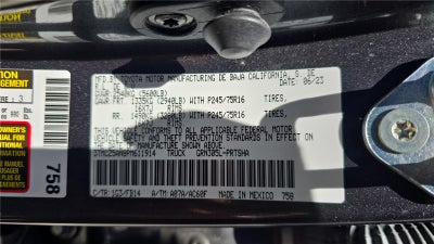 2023 Toyota Tacoma 4WD SR