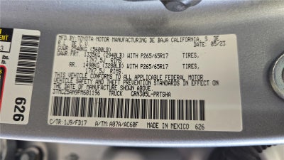 2023 Toyota Tacoma 4WD SR