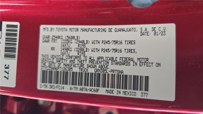 2023 Toyota Tacoma 4WD SR