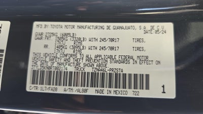 2024 Toyota Tacoma 4WD SR