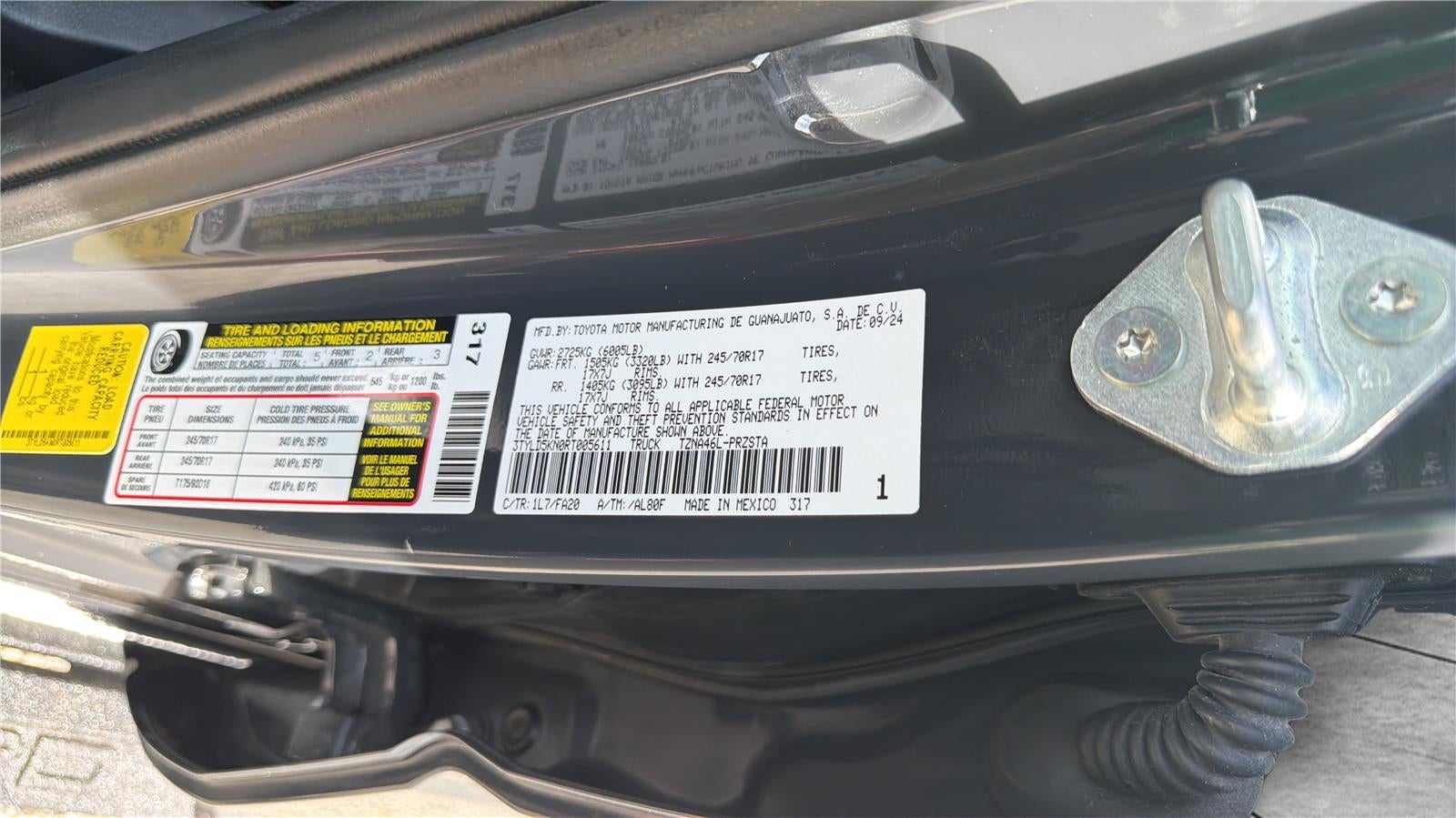 2024 Toyota Tacoma 4WD SR