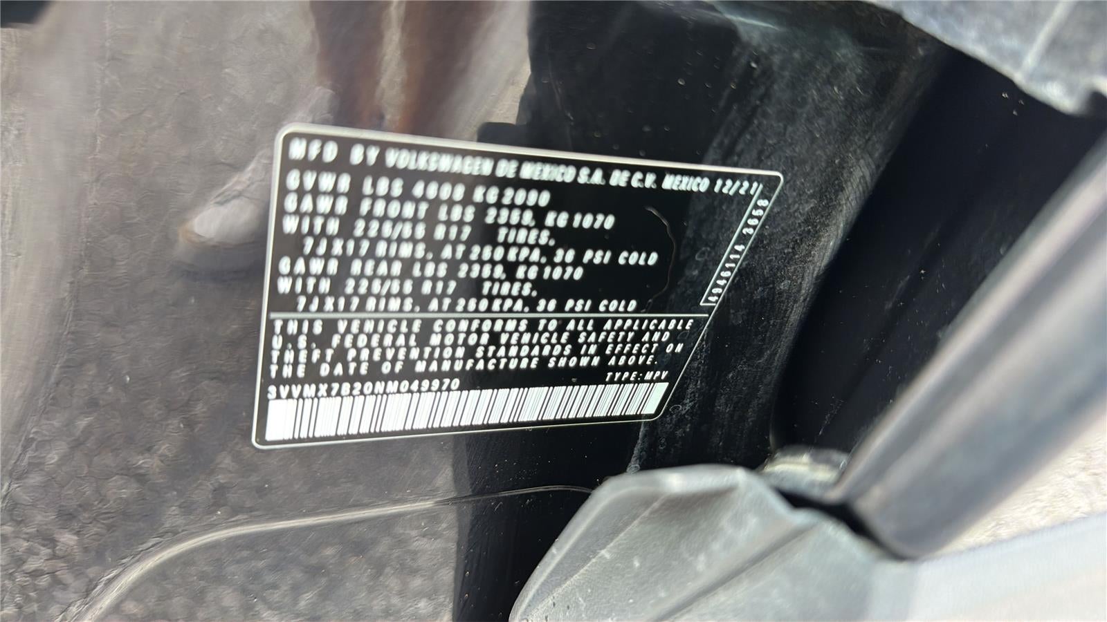 2022 Volkswagen Taos S