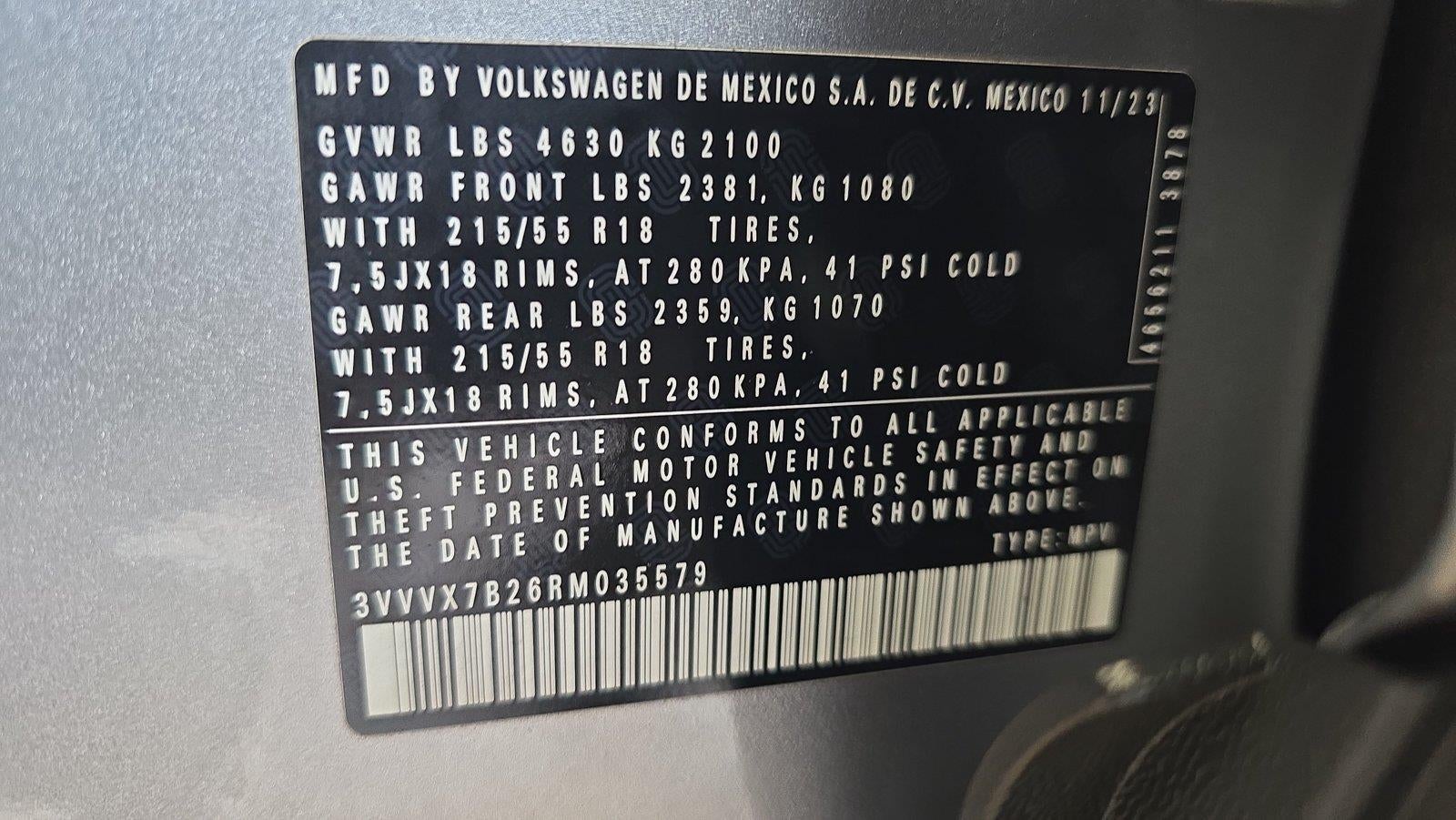 2024 Volkswagen Taos SE