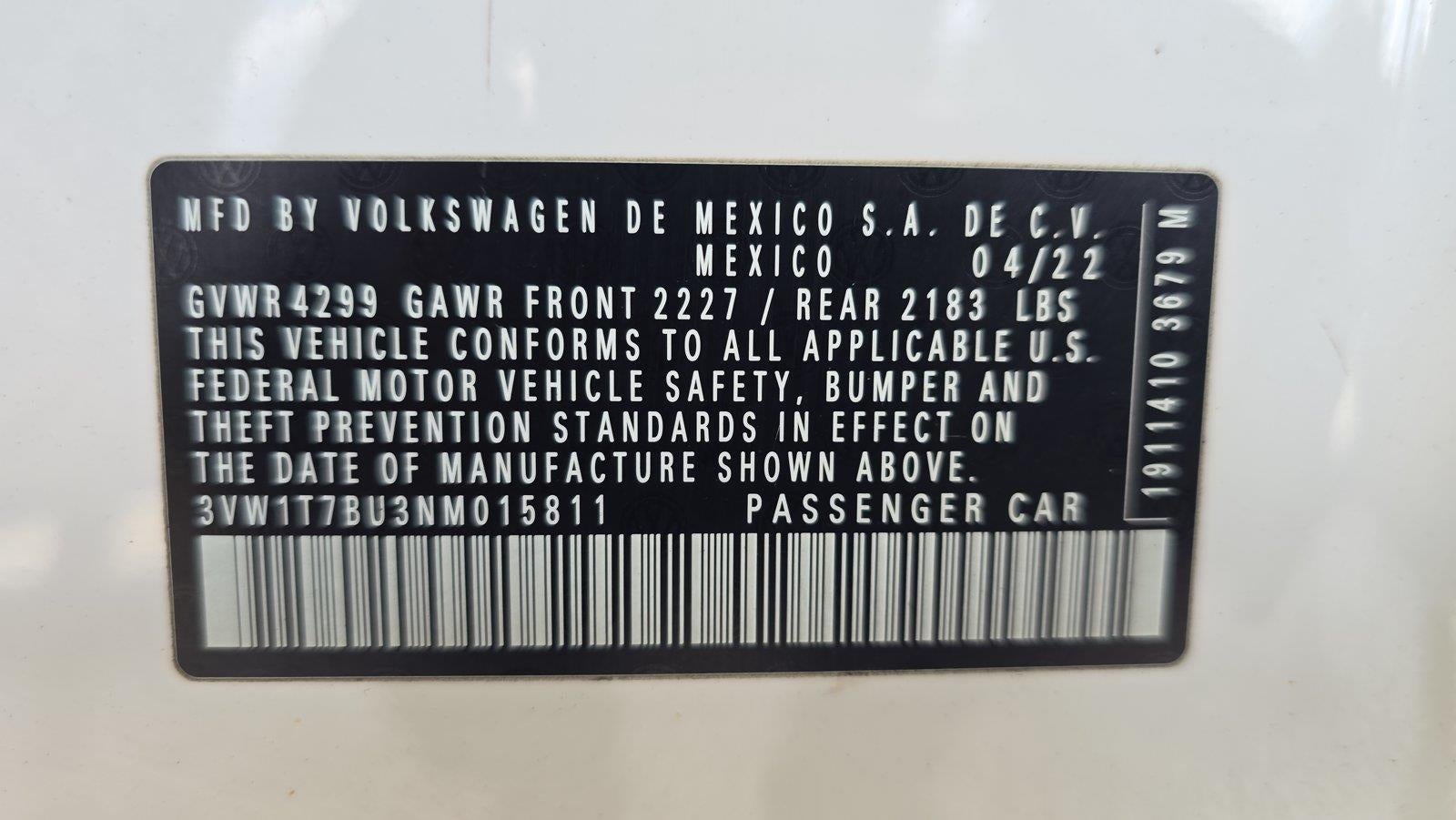 2022 Volkswagen Jetta GLI Autobahn