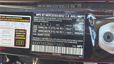2022 Mercedes-Benz GLS GLS 450