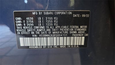2023 Subaru Legacy Premium